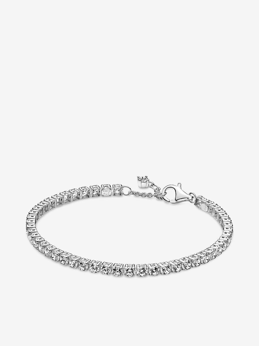 Pulsera de Río Brillante y Audaz Plata 925