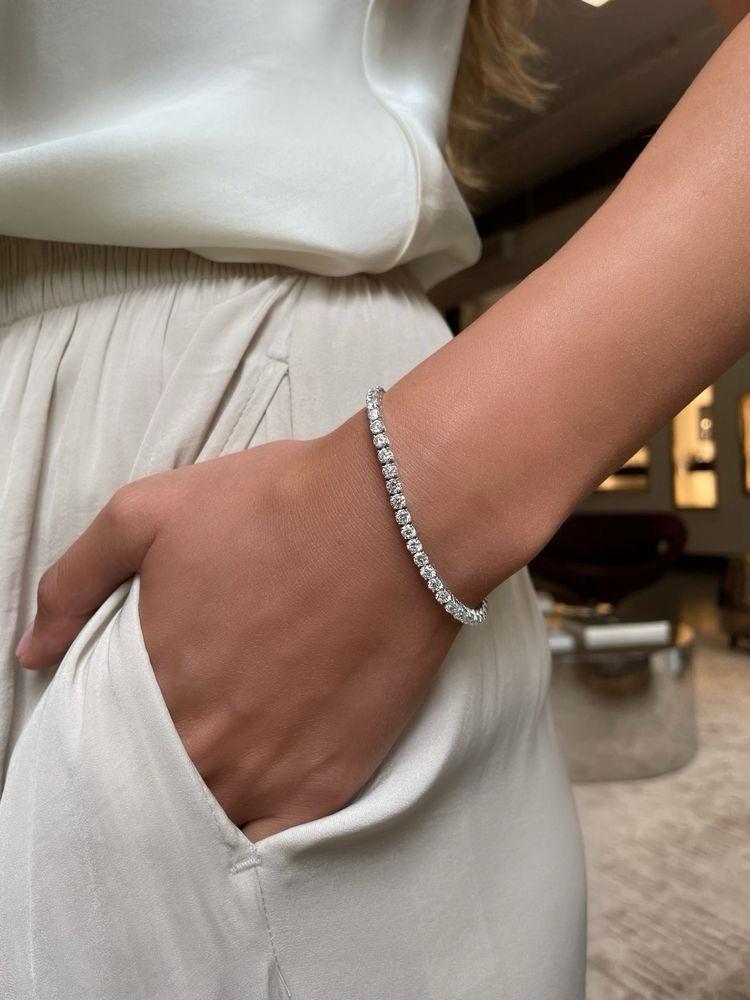 Pulsera de Río Brillante y Audaz Plata 925